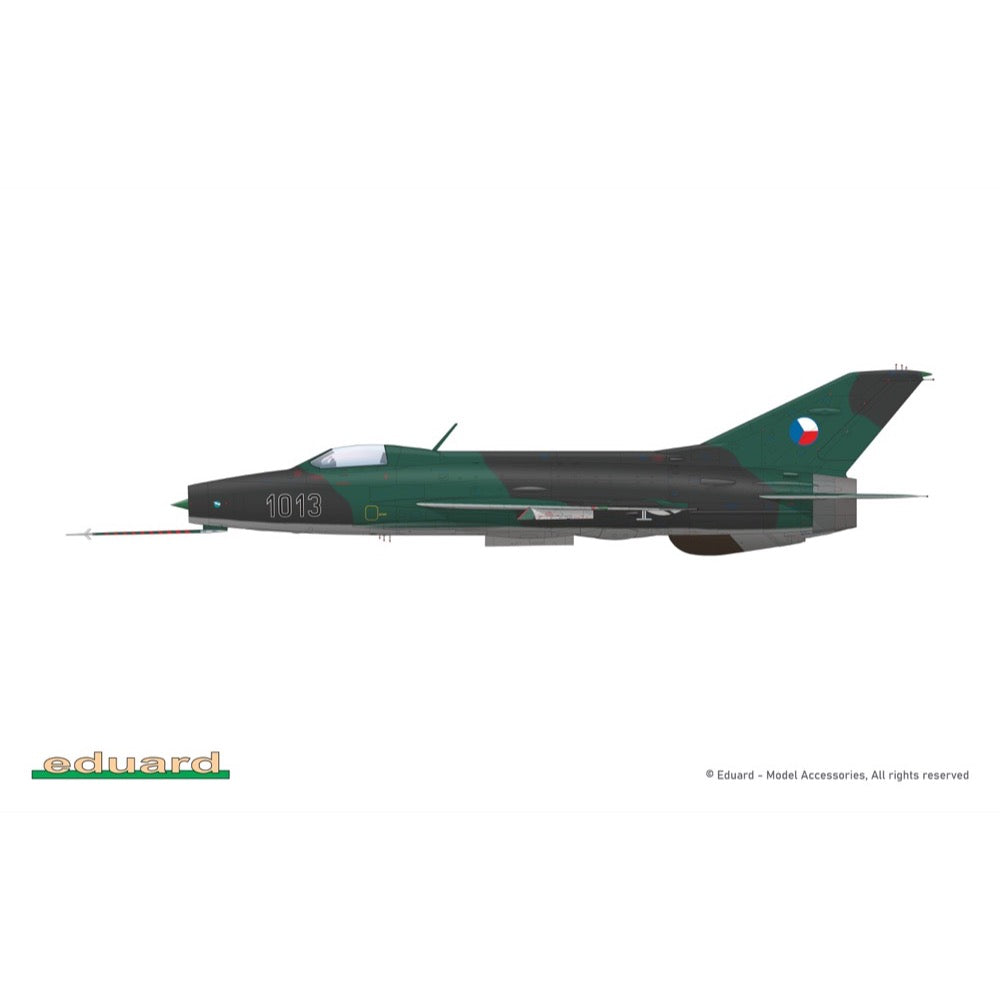 Eduard 1/48 EFKA / MiG-21F-13 In Czechoslovak Service Plastic Model Kit