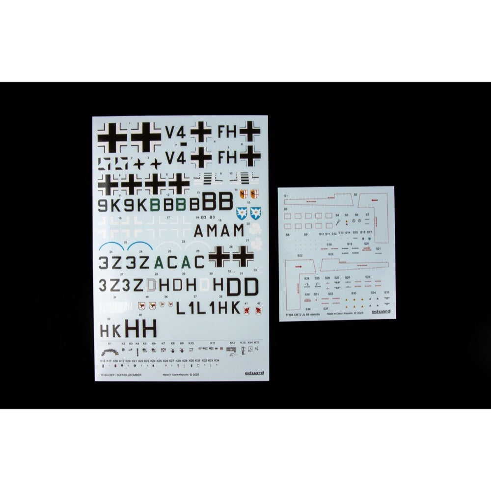 Eduard 1/48 Schnellbomber Ju 88 A-4 Plastic Model Kit