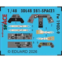 Eduard 1/48 Fw 190D-9 SPACE Set for MiniArt