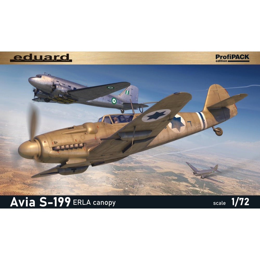 Eduard 70152 1/72 Avia S-199 ERLA canopy Profipack 8591437571031