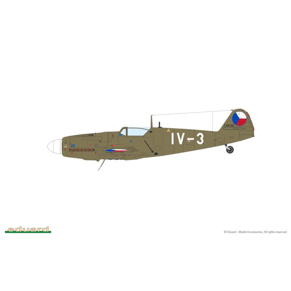 Eduard 70152 1/72 Avia S-199 ERLA canopy Profipack 8591437571031