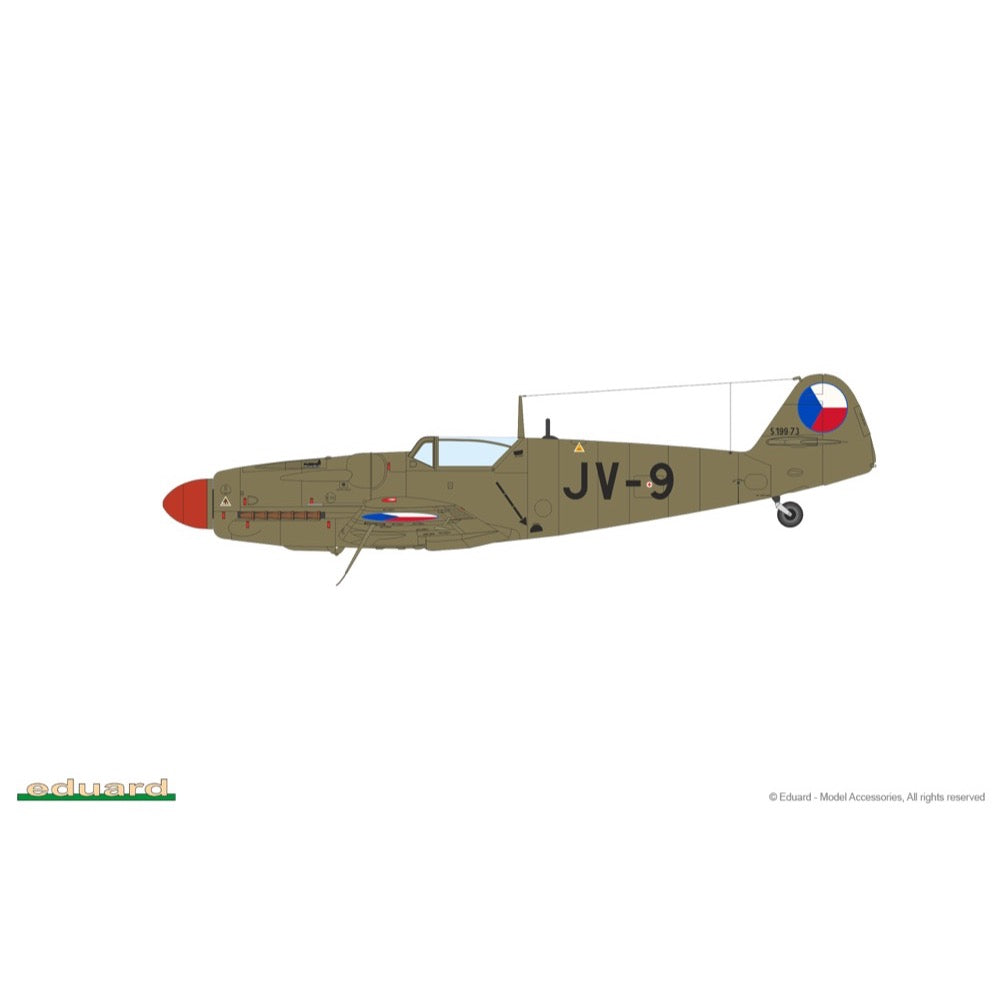 Eduard 70152 1/72 Avia S-199 ERLA canopy Profipack 8591437571031