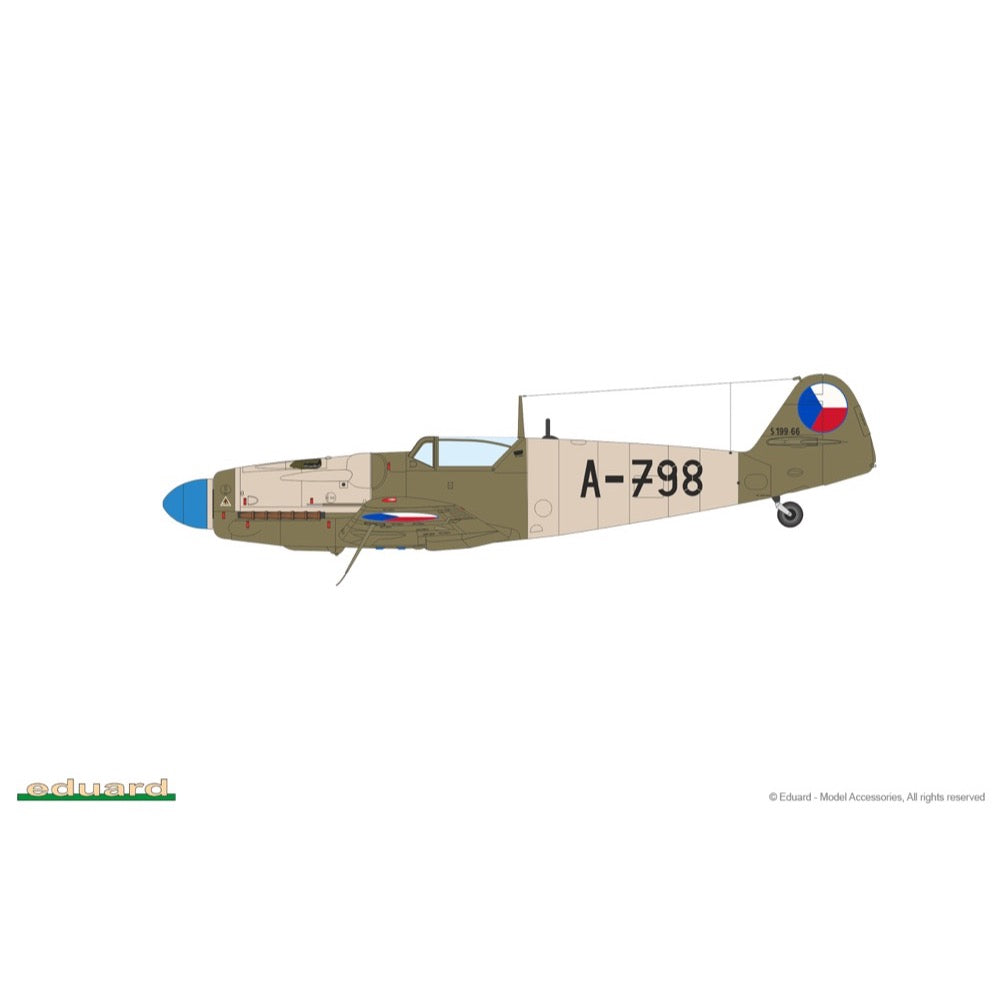 Eduard 70152 1/72 Avia S-199 ERLA canopy Profipack 8591437571031