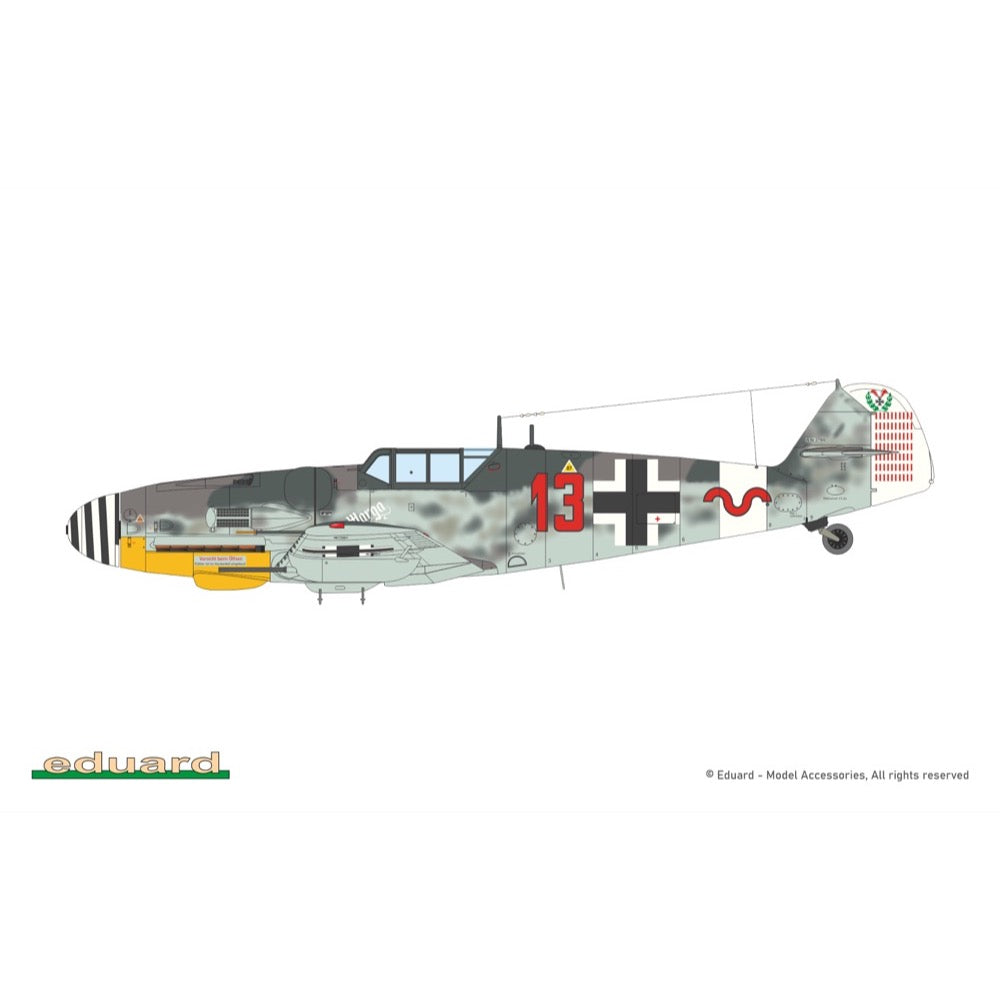 Eduard 1/48 Bf 109G-6 Plastic Model Kit