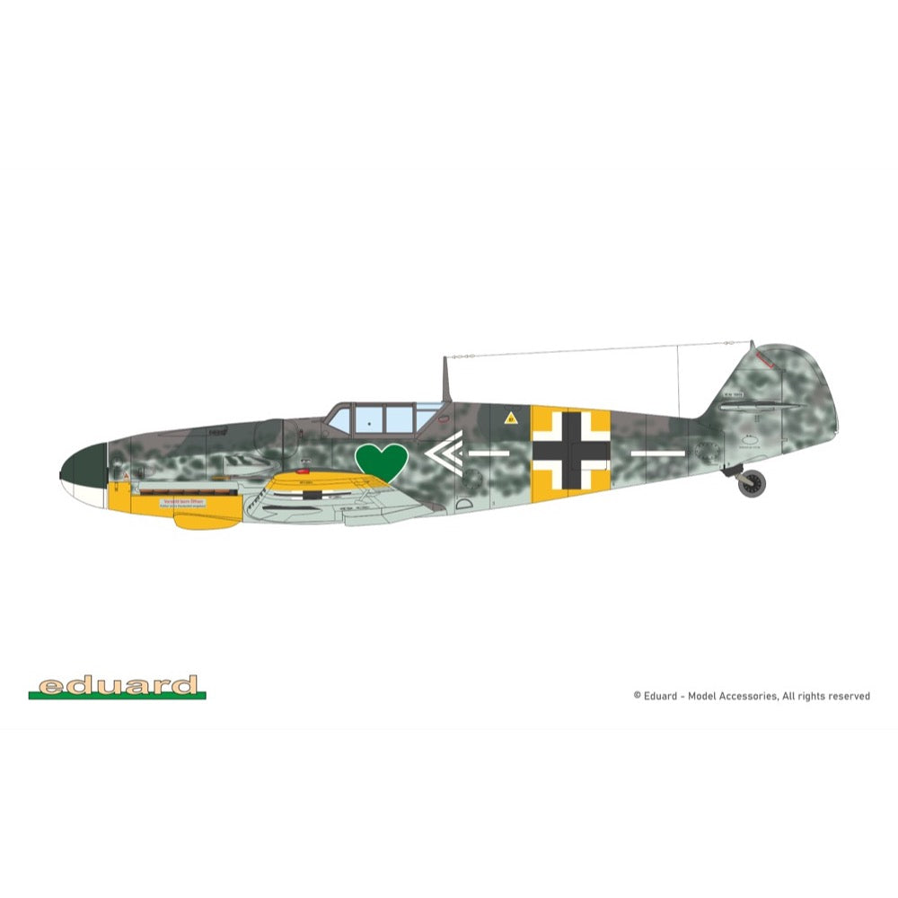 Eduard 1/48 Bf 109G-6 Plastic Model Kit