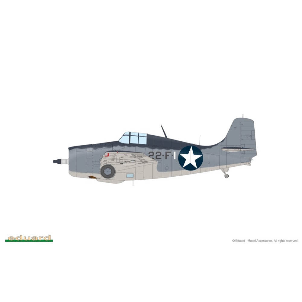 Eduard 1/48 F4F-4 Wildcat Late Plastic Model Kit
