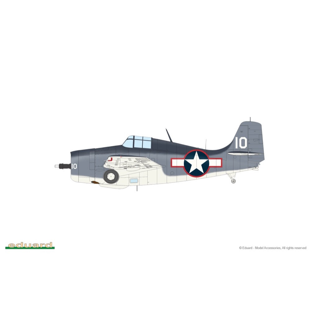 Eduard 1/48 F4F-4 Wildcat Late Plastic Model Kit