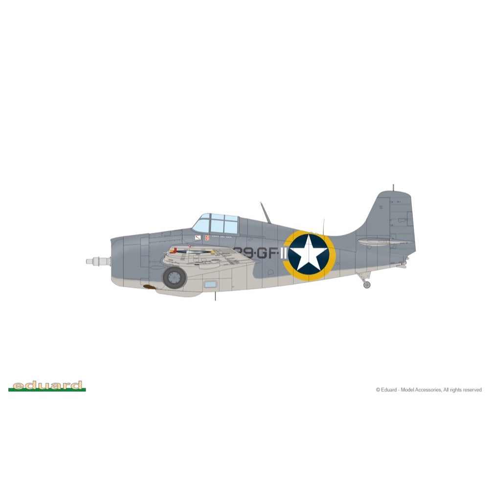 Eduard 1/48 F4F-4 Wildcat Late Plastic Model Kit