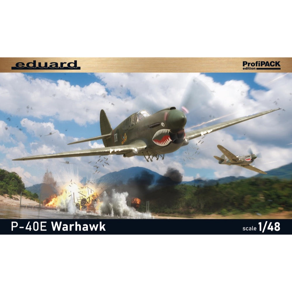 Eduard 1/48 P-40E Warhawk Plastic Model Kit