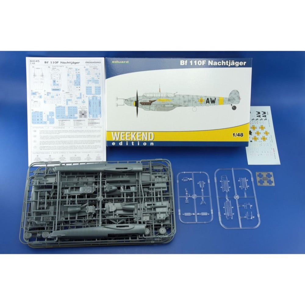 Eduard 1/48 Bf 110F Nachtjager Plastic Model Kit
