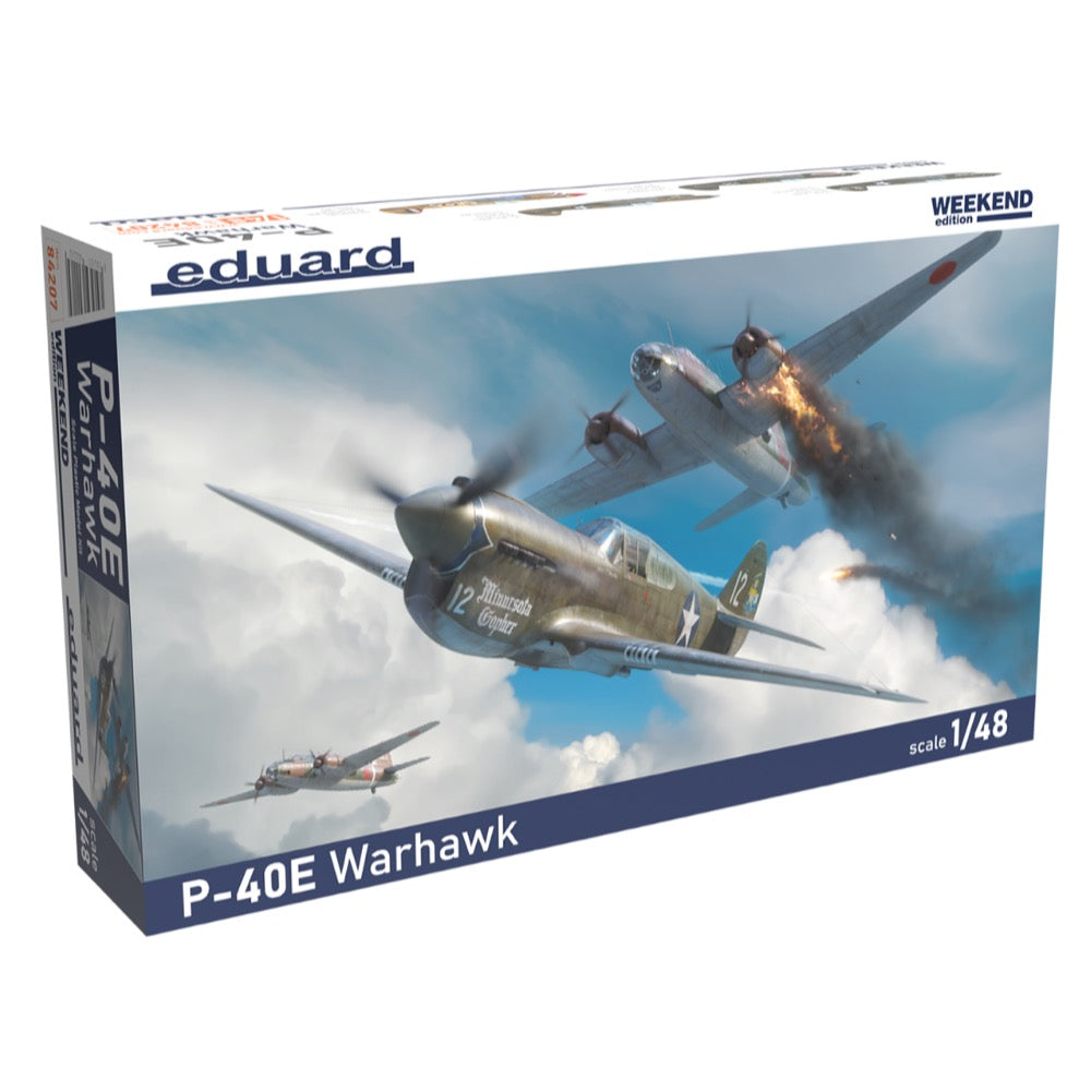 Eduard 1/48 P-40E Warhawk Plastic Model Kit