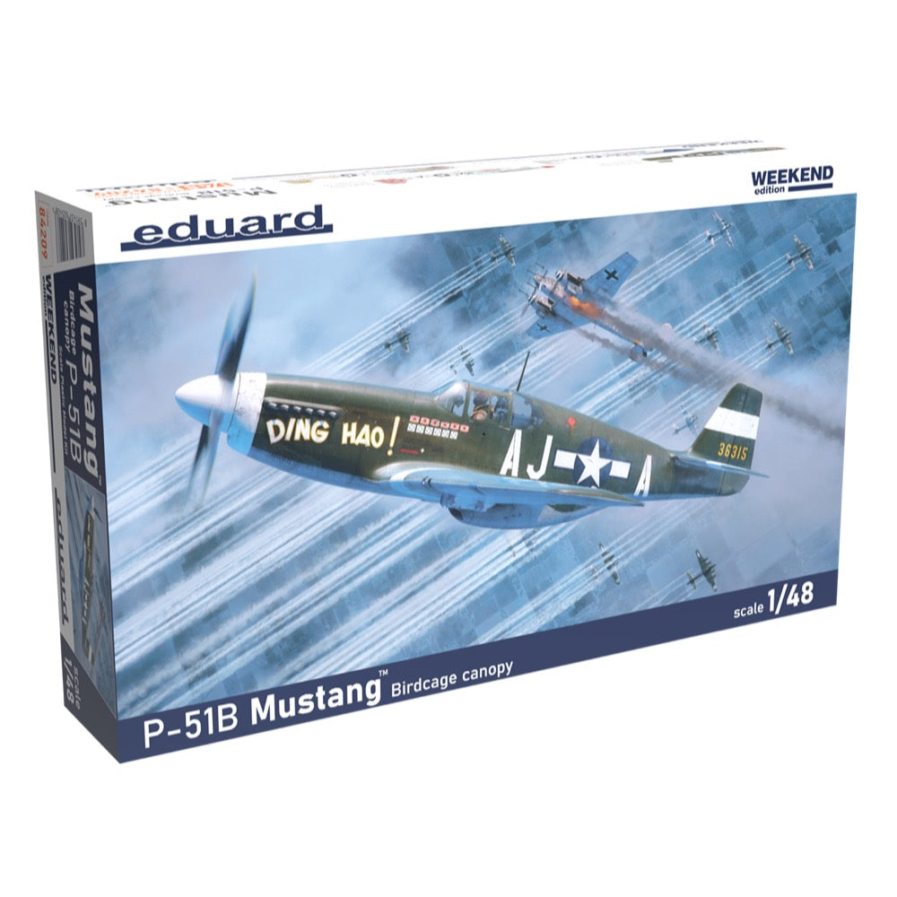 Eduard 1/48 P-51B/C Mustang Birdcage Canopy Plastic Model Kit