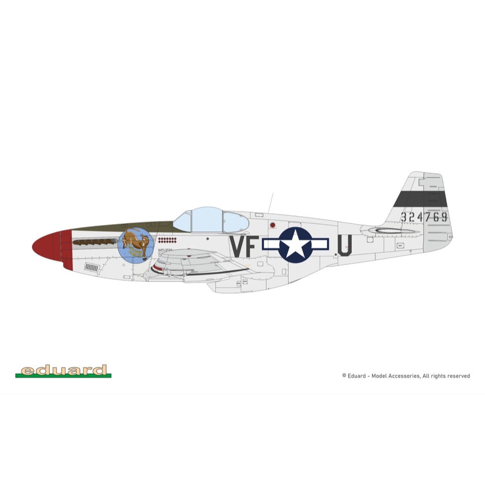 Eduard 1/48 P-51B Malcolm Hood Weekend Edition Model Kit