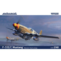Eduard 1/48 P-51B Malcolm Hood Weekend Edition Model Kit