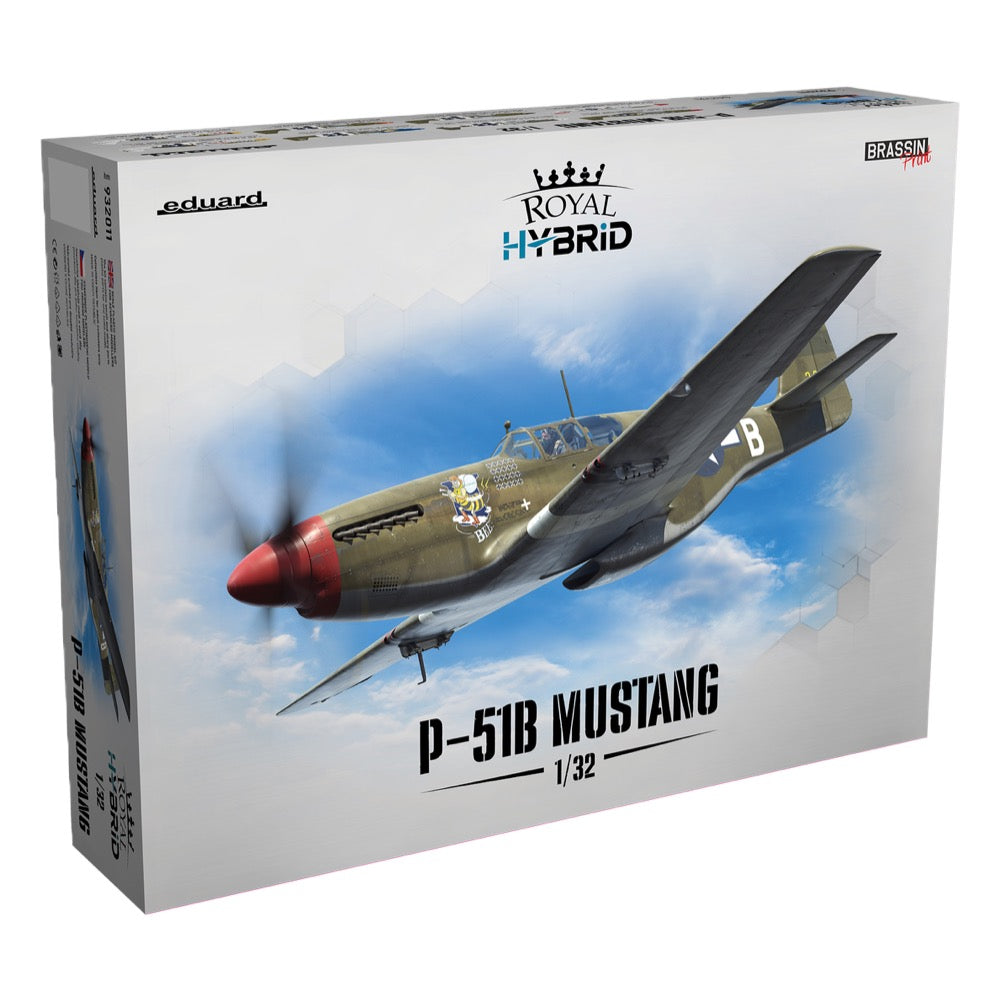 Eduard 1/32 P-51B Mustang Royal Hybrid Model Kit