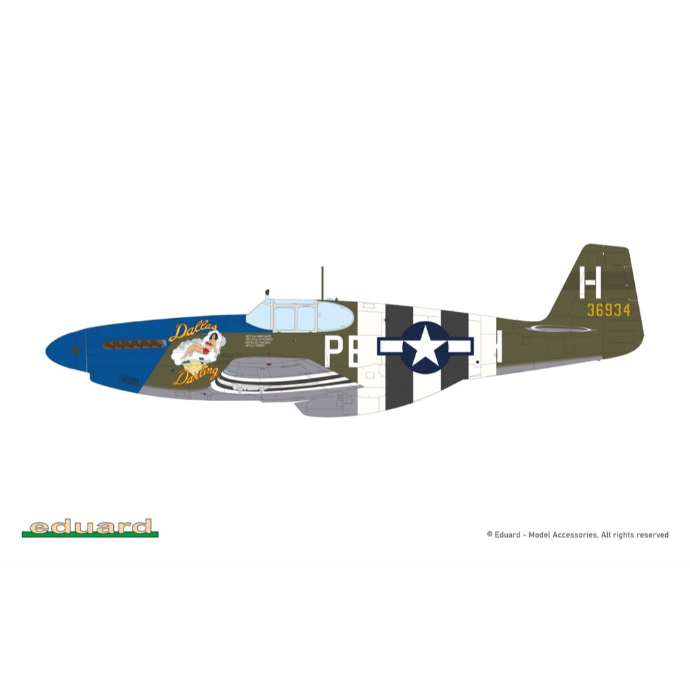 Eduard 1/32 P-51B Mustang Royal Hybrid Model Kit