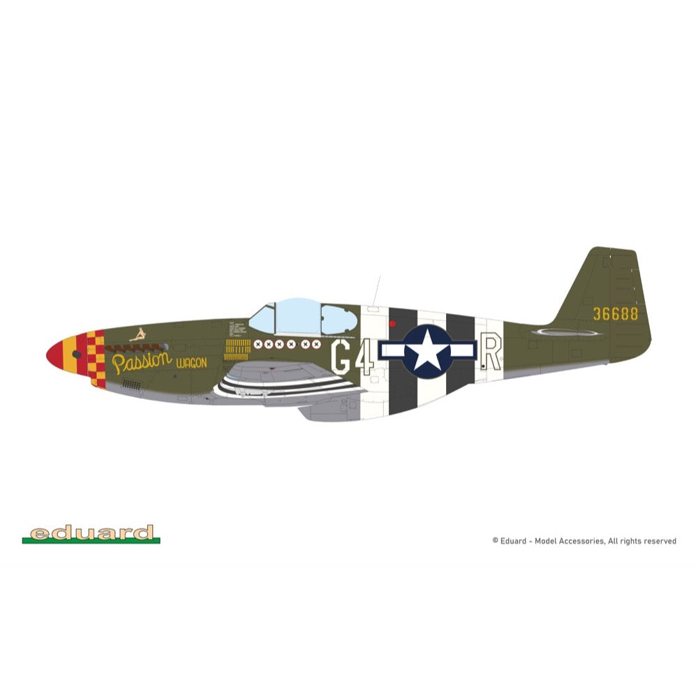 Eduard 1/32 P-51B Mustang Royal Hybrid Model Kit