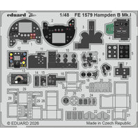 Eduard 1/48 Hampden B Mk.I Big Ed Set for ICM