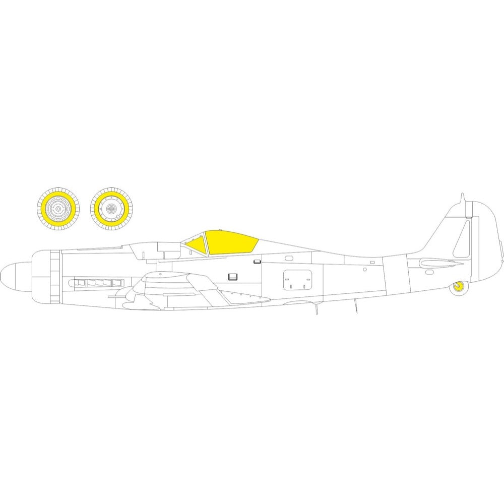 Eduard 1/48 Fw 190D-9 Mask Set for MiniArt
