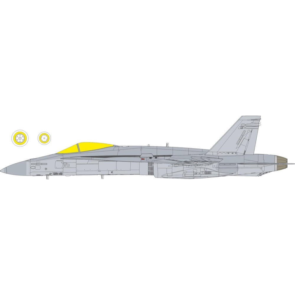 Eduard 1/48 F/A-18C TFace Mask for Eduard/Kinetic