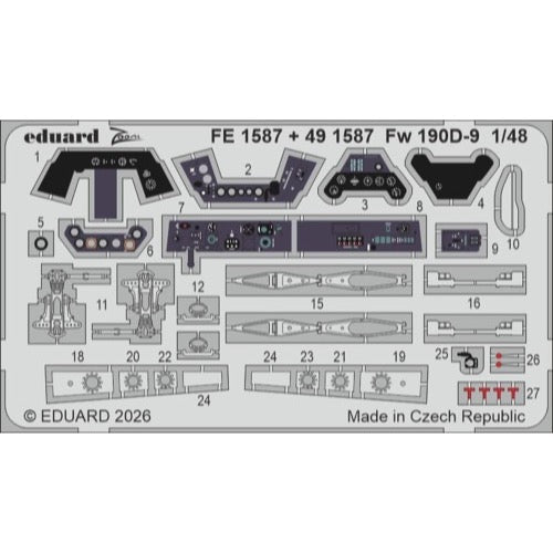 Eduard 1/48 Fw 190D-9 Zoom Set for MiniArt