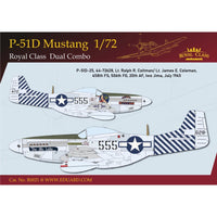 Eduard 1/72 P-51D Mustang Dual Combo Plastic Model Kit