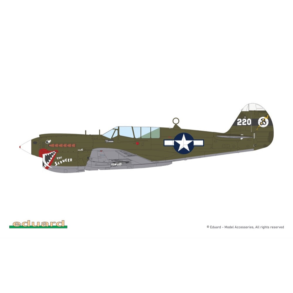 Eduard 1/48 P-40N Warhawk Royal Class Dual Combo Plastic Model Kit