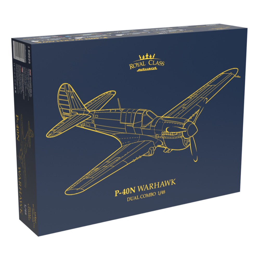 Eduard 1/48 P-40N Warhawk Royal Class Dual Combo Plastic Model Kit