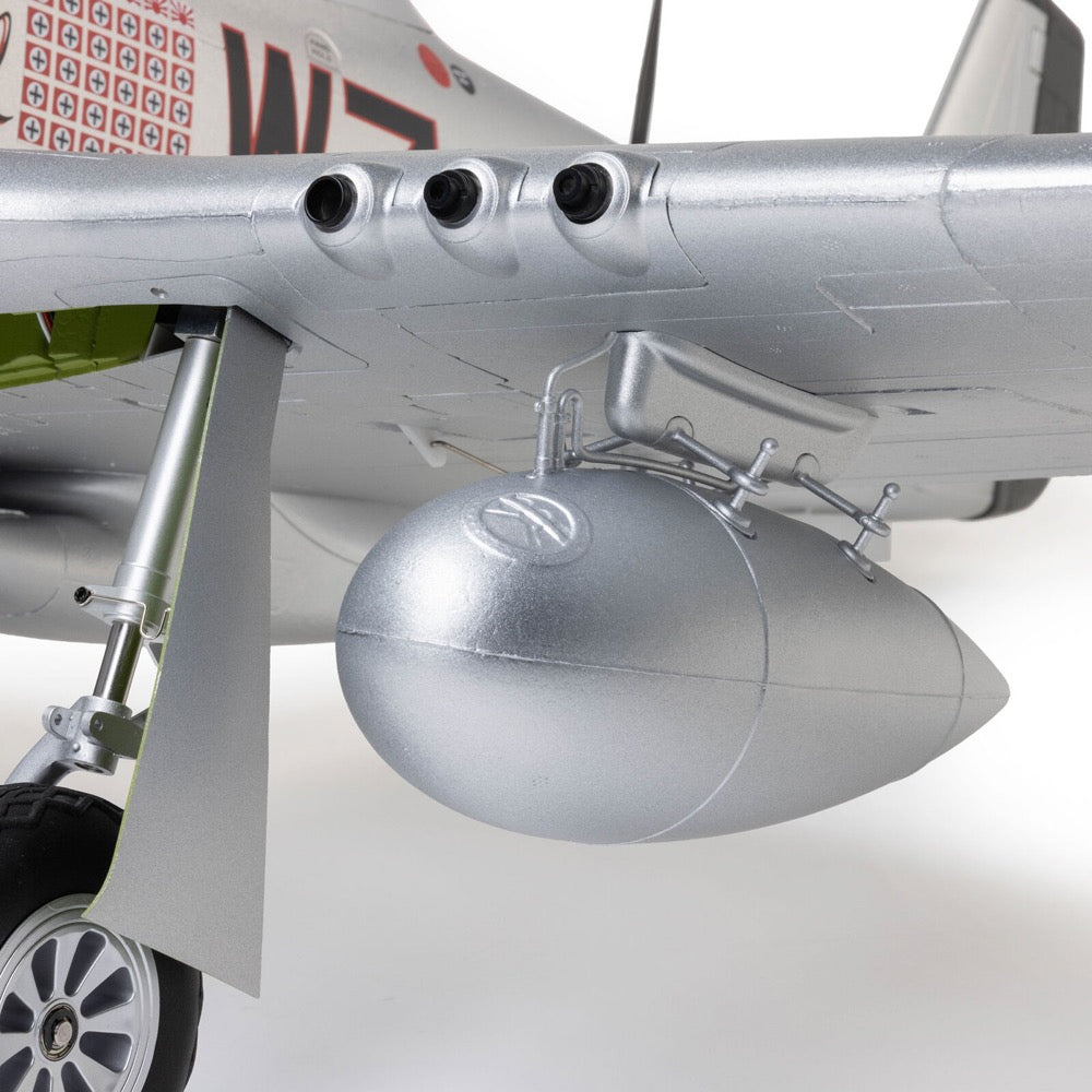 E-flite P-51D Mustang "Big Beautiful Doll" 1.5m BNF Basic with AS3X+ and SAFE Select