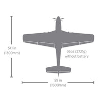 E-flite P-51D Mustang 