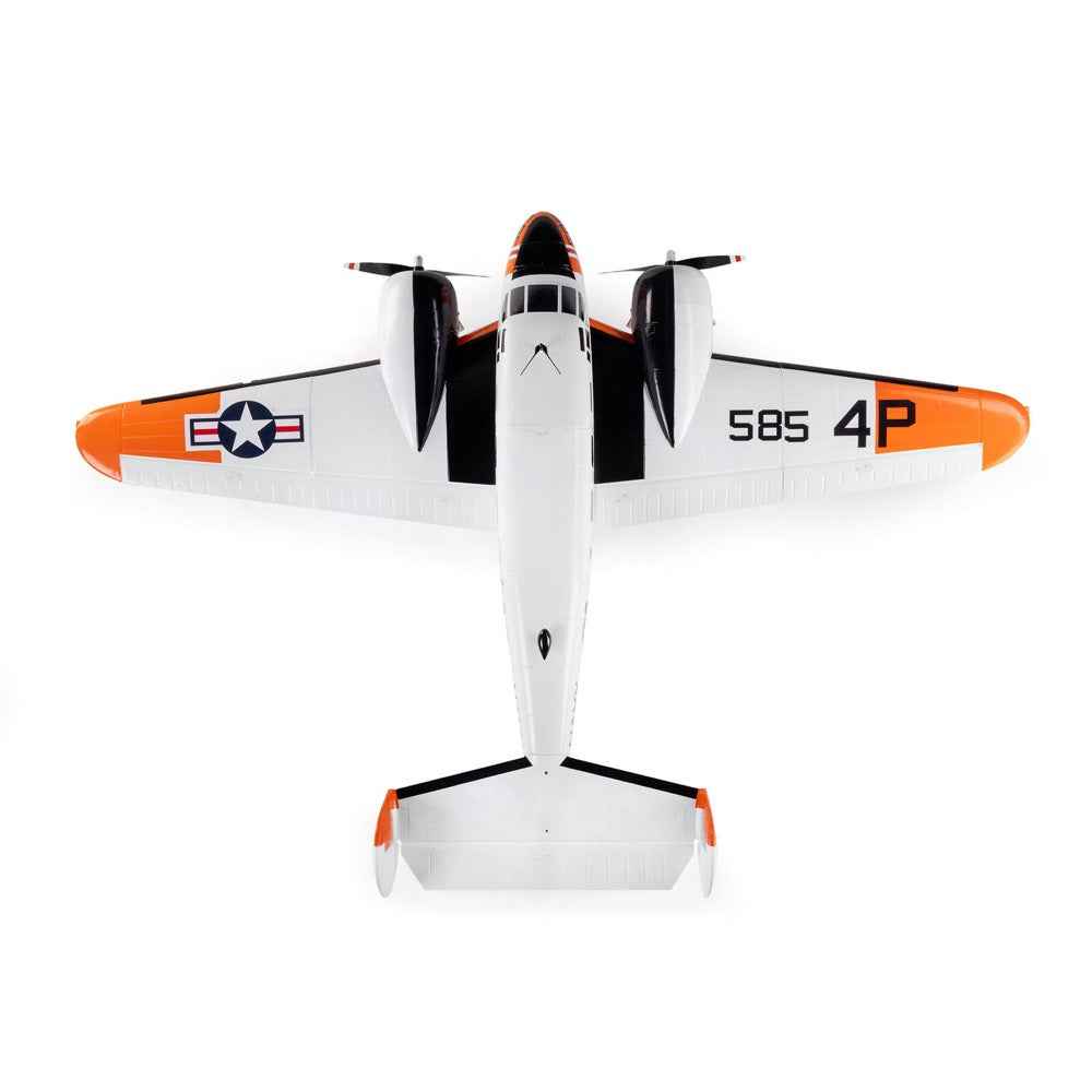 E-Flite Beechcraft D18 RC-45J 1.5m RC Plane BNF Basic EFL-3726