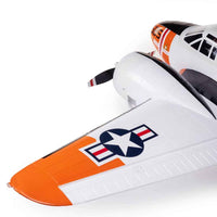 E-Flite Beechcraft D18 RC-45J 1.5m RC Plane BNF Basic EFL-3726
