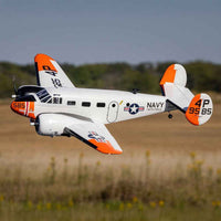 E-Flite Beechcraft D18 RC-45J 1.5m RC Plane BNF Basic EFL-3726