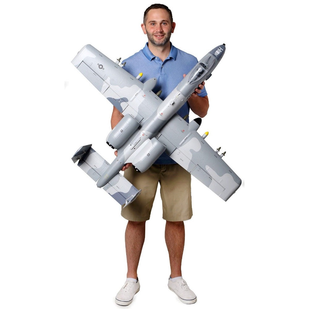 E-Flite A-10 Thunderbolt 64mm EDF Jet (BNF Basic) EFL011500