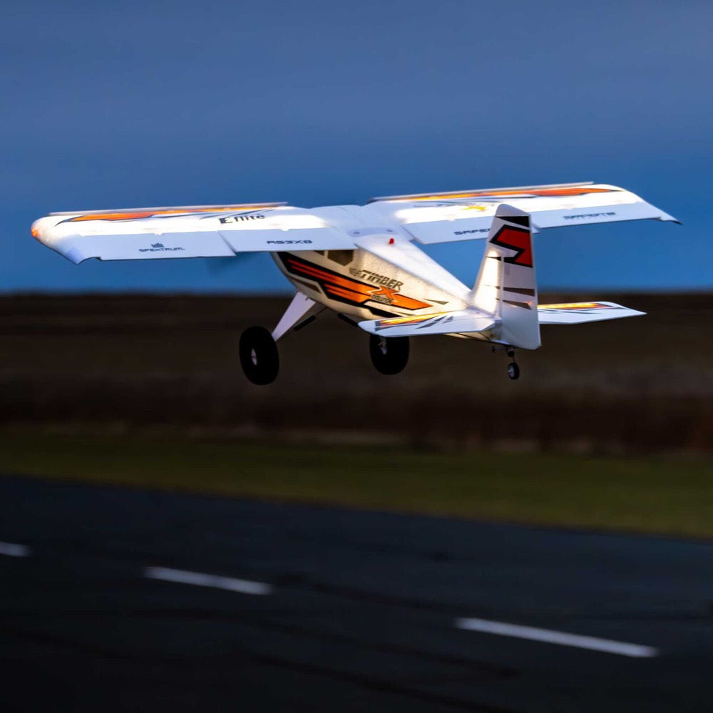 E-Flite EFL013850 Night Timber X Evolution 1.2m STOL RC Plane BNF Basic