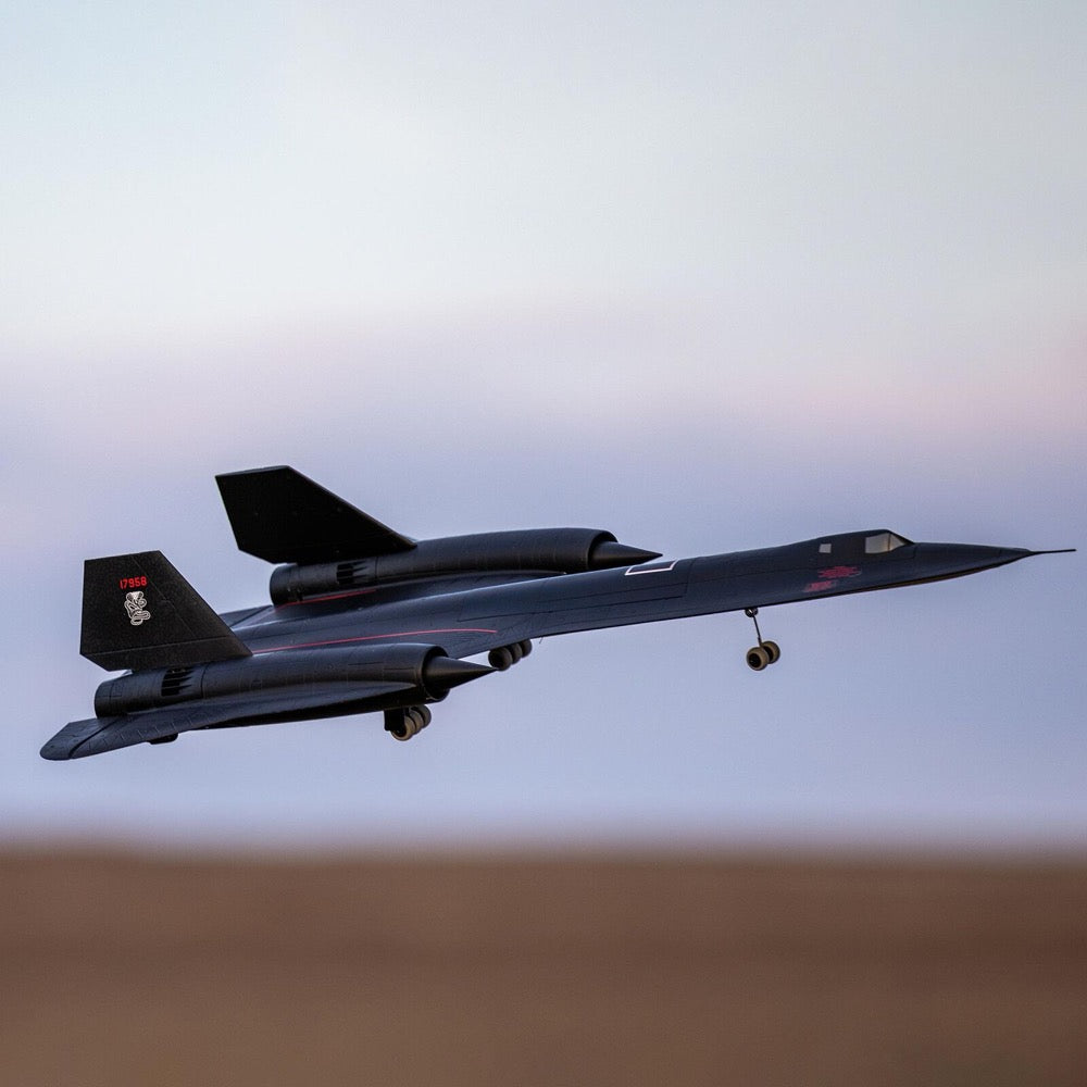 E-Flite SR-71 Blackbird Twin 40mm RC EDF Jet (BNF Basic) EFL02050