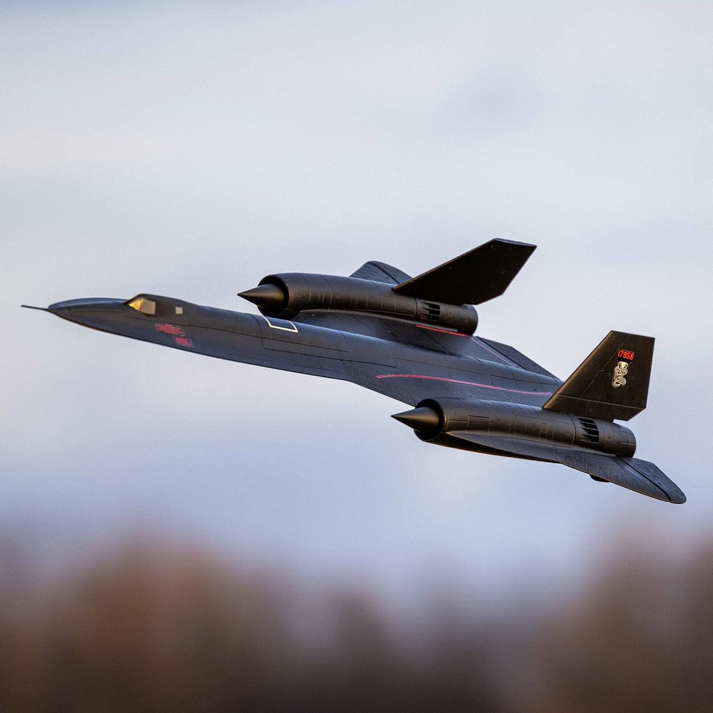E-Flite SR-71 Blackbird Twin 40mm RC EDF Jet (BNF Basic) EFL02050