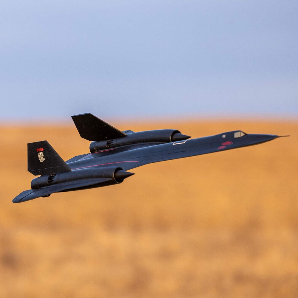 E-Flite SR-71 Blackbird Twin 40mm RC EDF Jet (BNF Basic) EFL02050