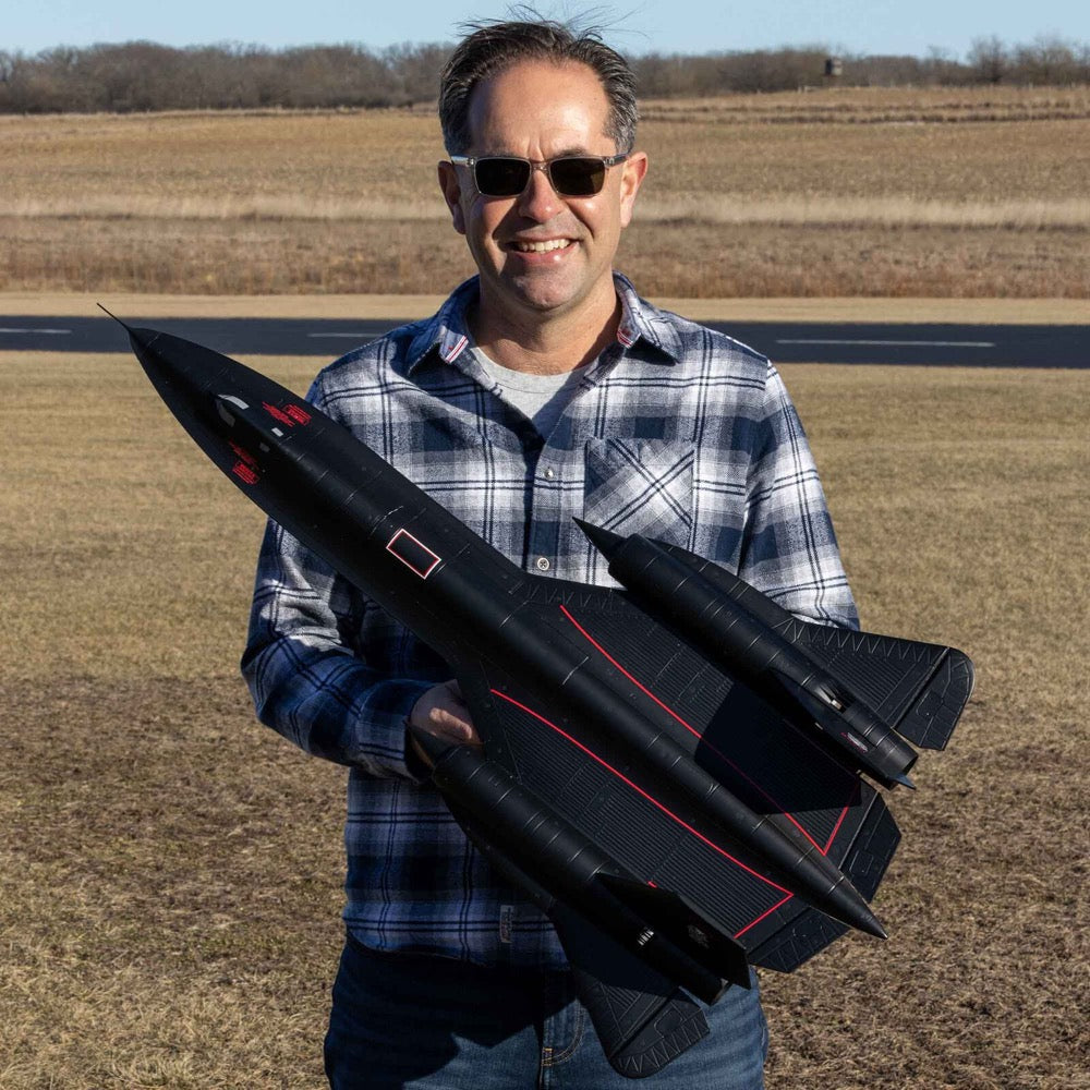 E-Flite SR-71 Blackbird Twin 40mm RC EDF Jet (BNF Basic) EFL02050