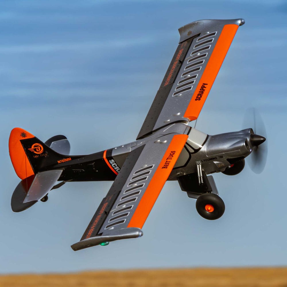 E-flite Micro Scrappy STOL 800mm RC Plane BNF Basic EFL02150D