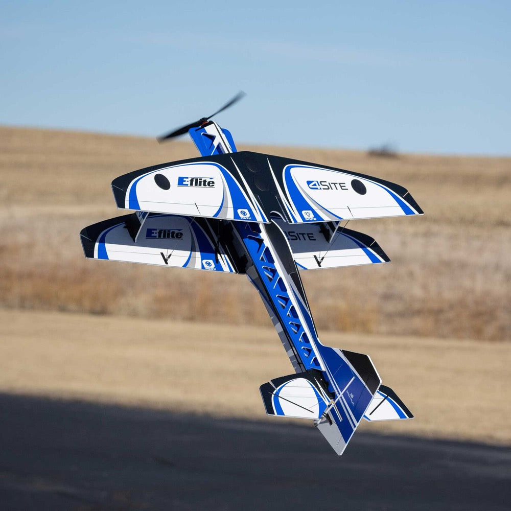 E-Flite 4-Site 3D FF (Flat Foamy) 800mm BNF Basic with AS3X and SAFE Select EFL02950