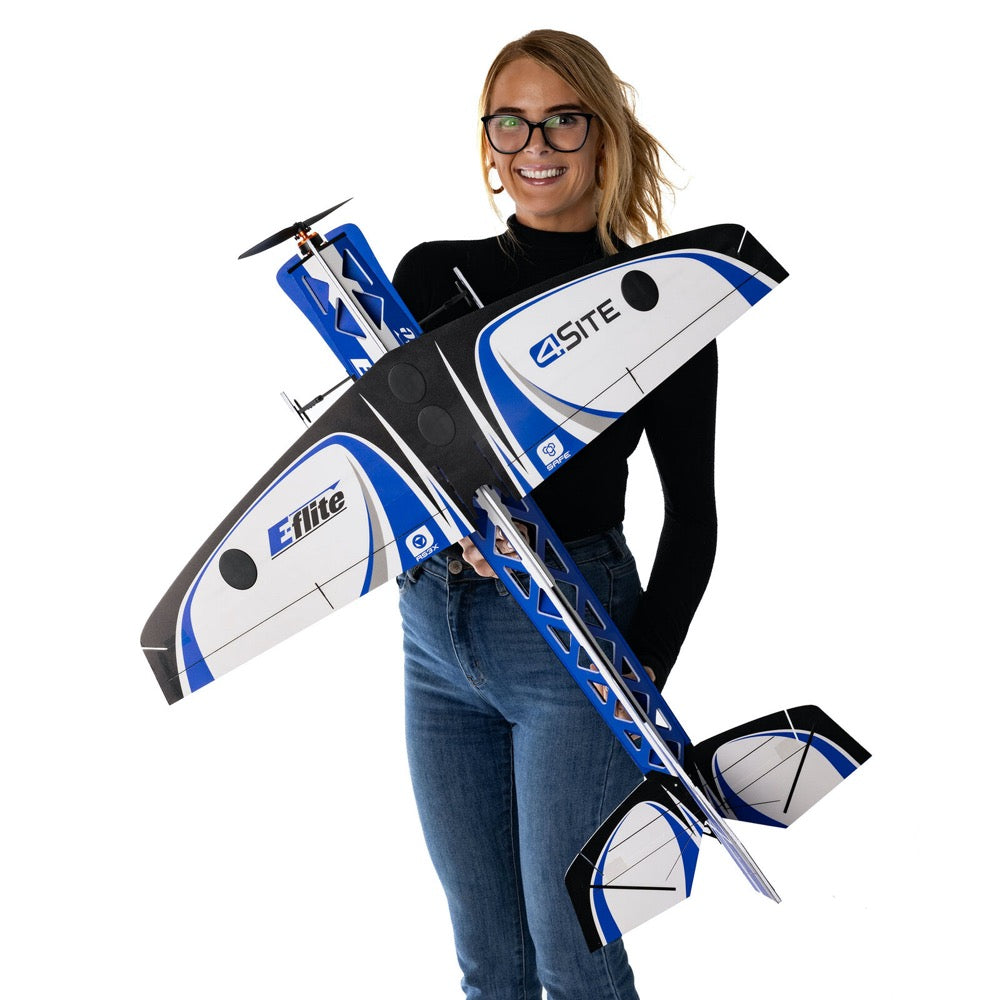 E-Flite 4-Site 3D FF (Flat Foamy) 800mm BNF Basic with AS3X and SAFE Select EFL02950