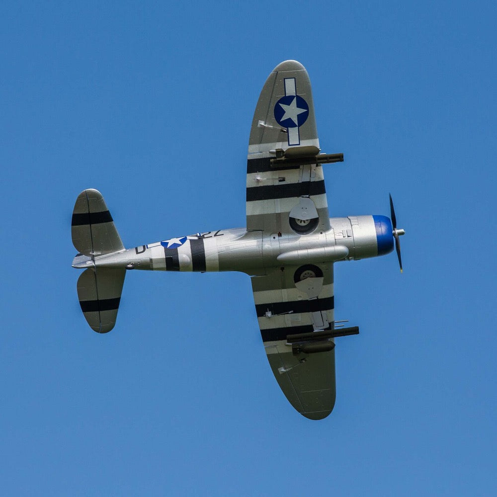 E-Flite P-47 Razorback 1.2m with Smart Technology BNF Basic EFL08450