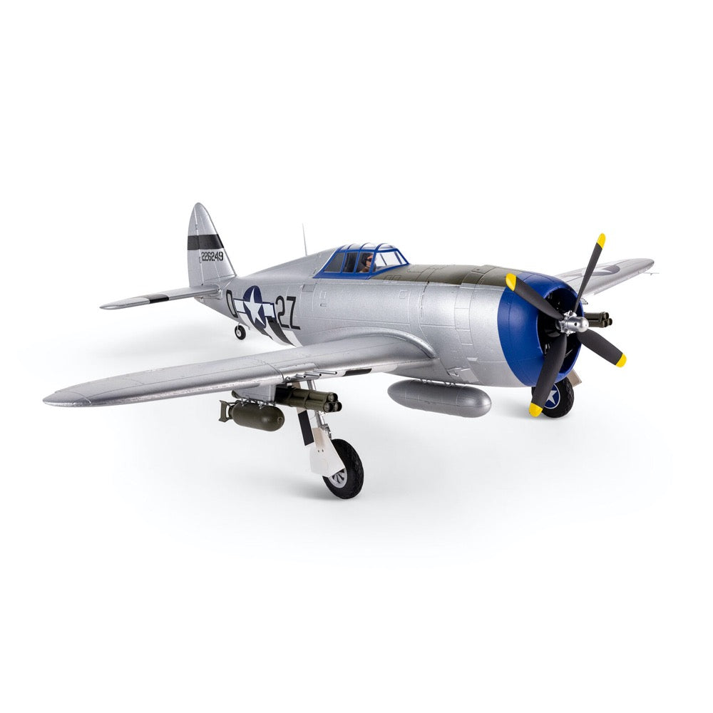 E-Flite P-47 Razorback 1.2m with Smart Technology BNF Basic EFL08450