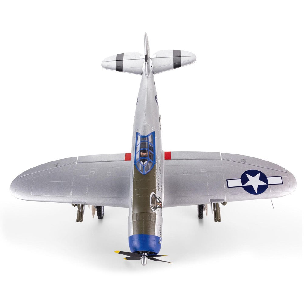 E-Flite P-47 Razorback 1.2m with Smart Technology BNF Basic EFL08450