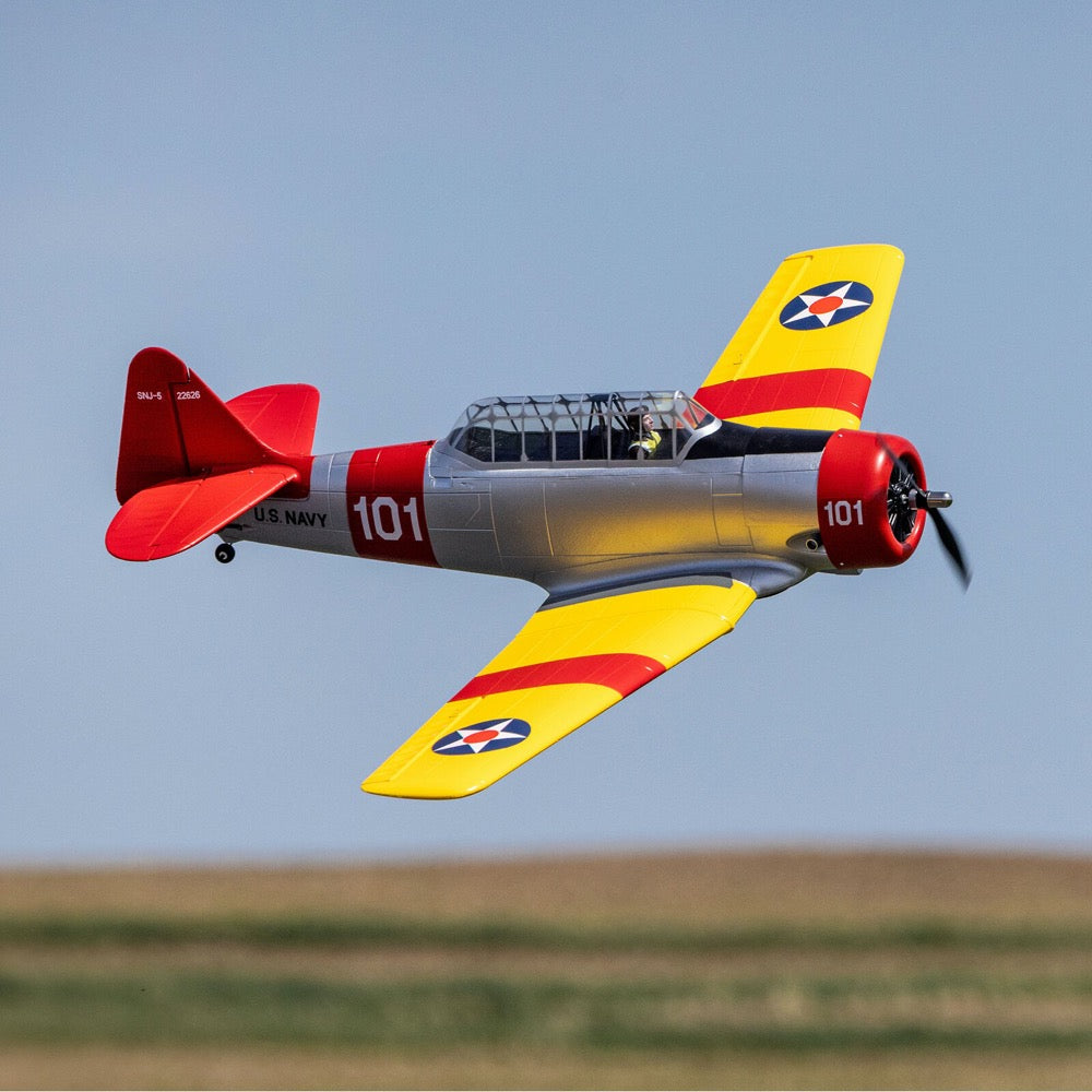 E-Flite SNJ-5 AT-6 Texan 1.5m RC Plane BNF Basic