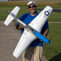 E-Flite P-51D Mustang 1.2m RC Plane BNF Basic EFL089500