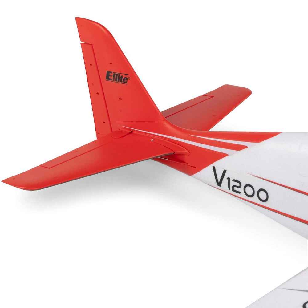 E-Flite V1200 1.2m RC Plane BNF Basic Version 2 EFL120050