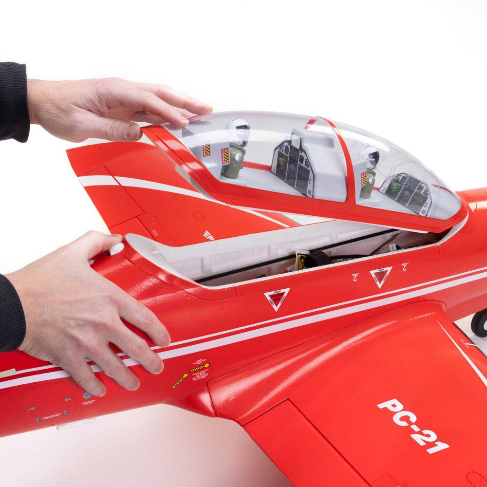 E-Flite Pilatus PC-21 1.3m BNF Basic RC Plane with AS3X+ and SAFE Select