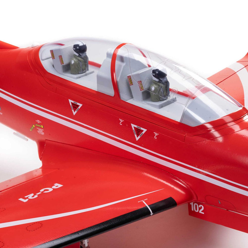 E-Flite Pilatus PC-21 1.3m BNF Basic RC Plane with AS3X+ and SAFE Select